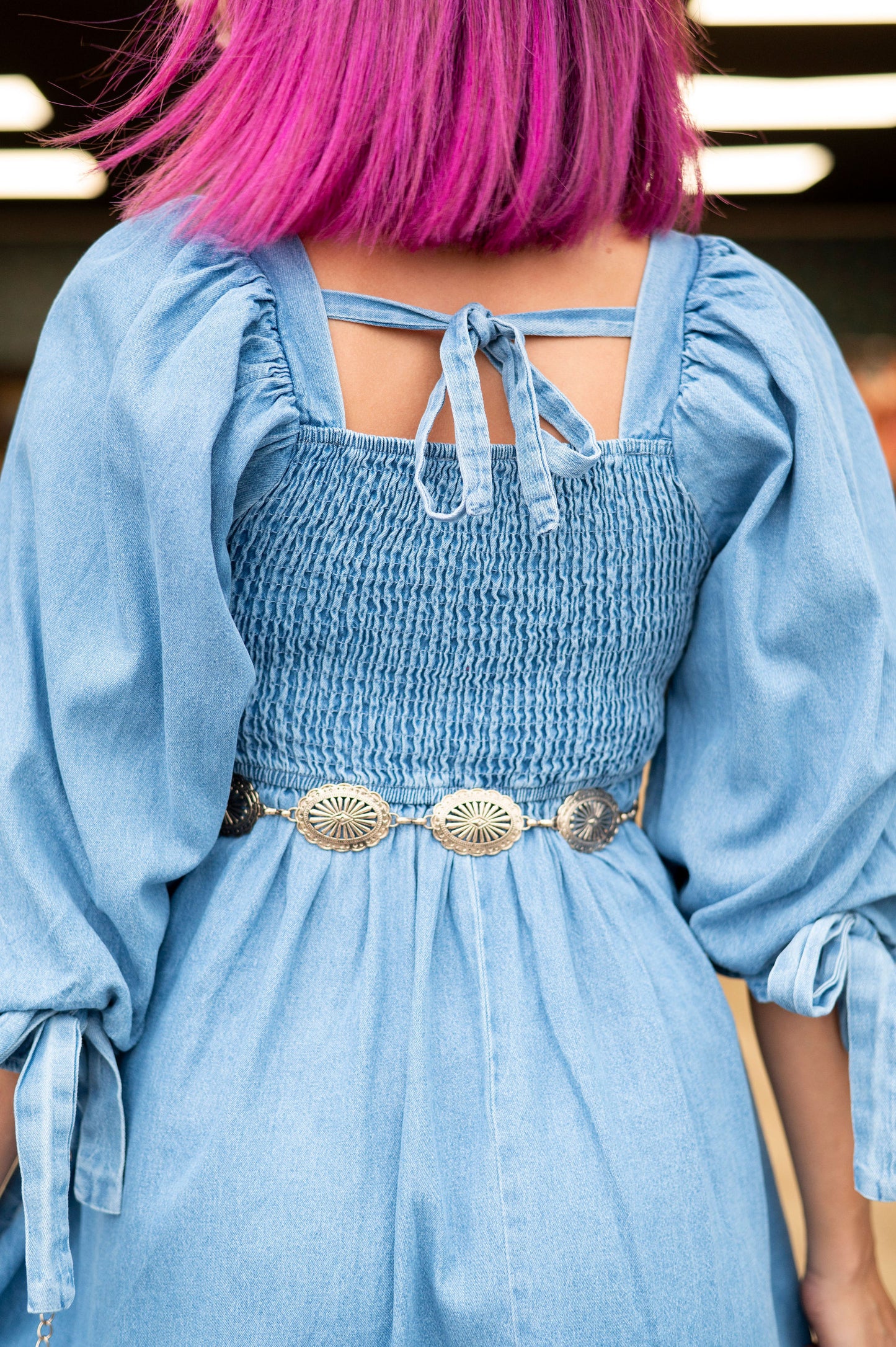 Small Town Cutie Denim Dress