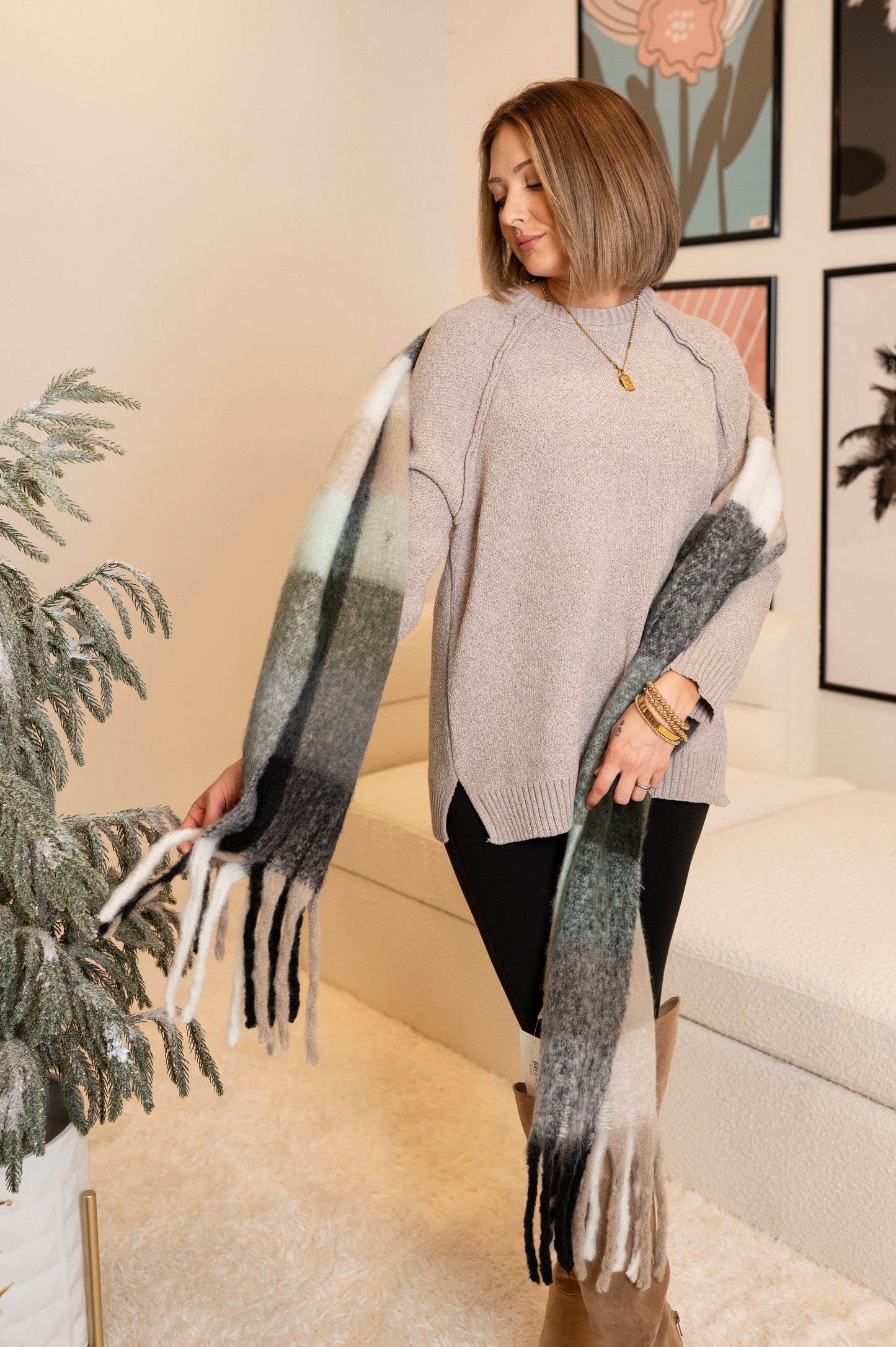 Crisp & Cozy Chenille Sweater [MULTIPLE COLORS]