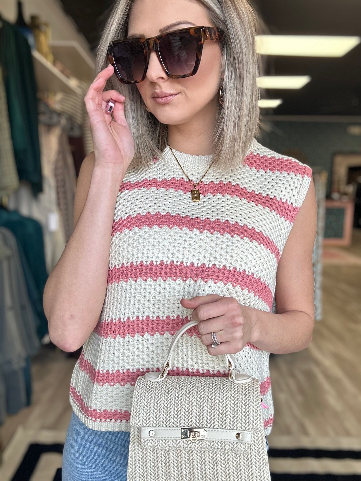 Sweetly Surprised Knit Top