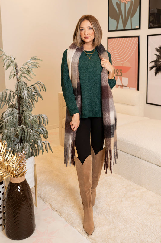 Crisp & Cozy Chenille Sweater [MULTIPLE COLORS]