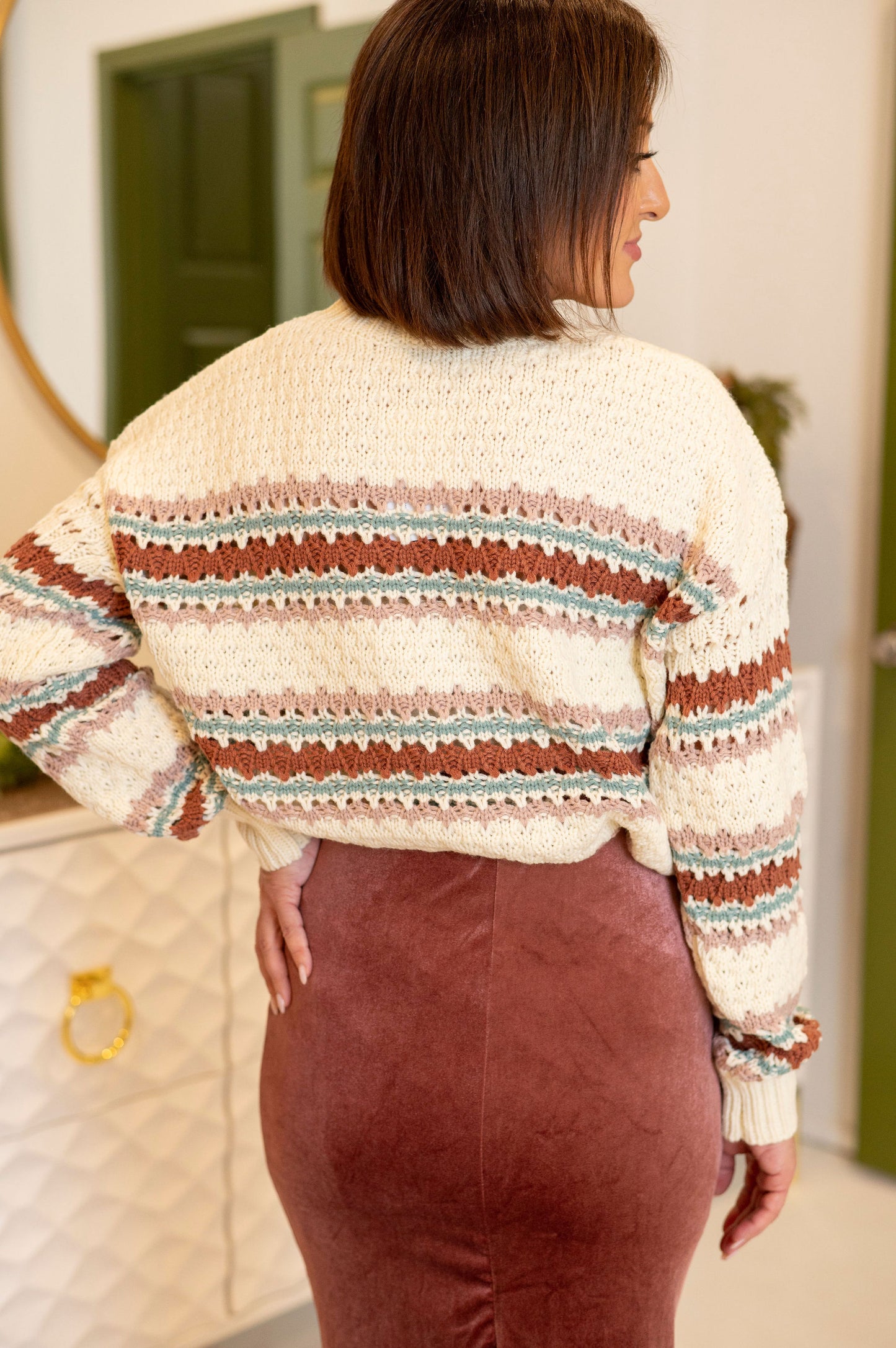 Bet On It Multi Knit Sweater