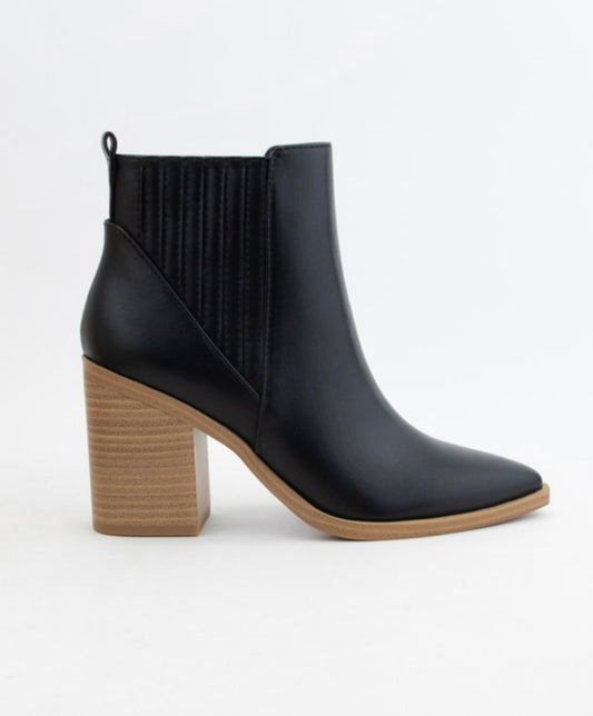 City Of Love Pleated Booties