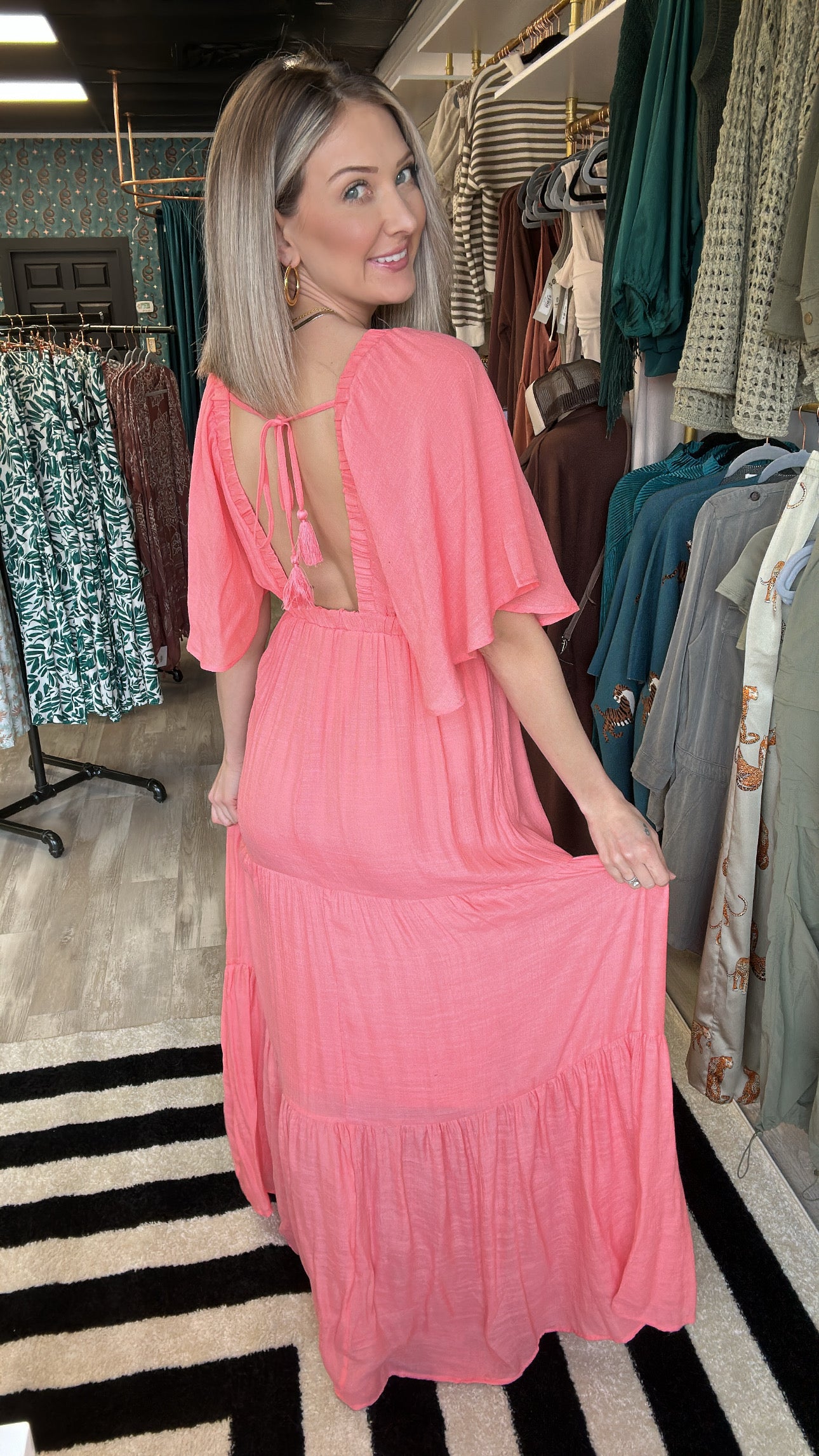 Made To Charm Maxi Dress[FREE PEOPLE DUPE]