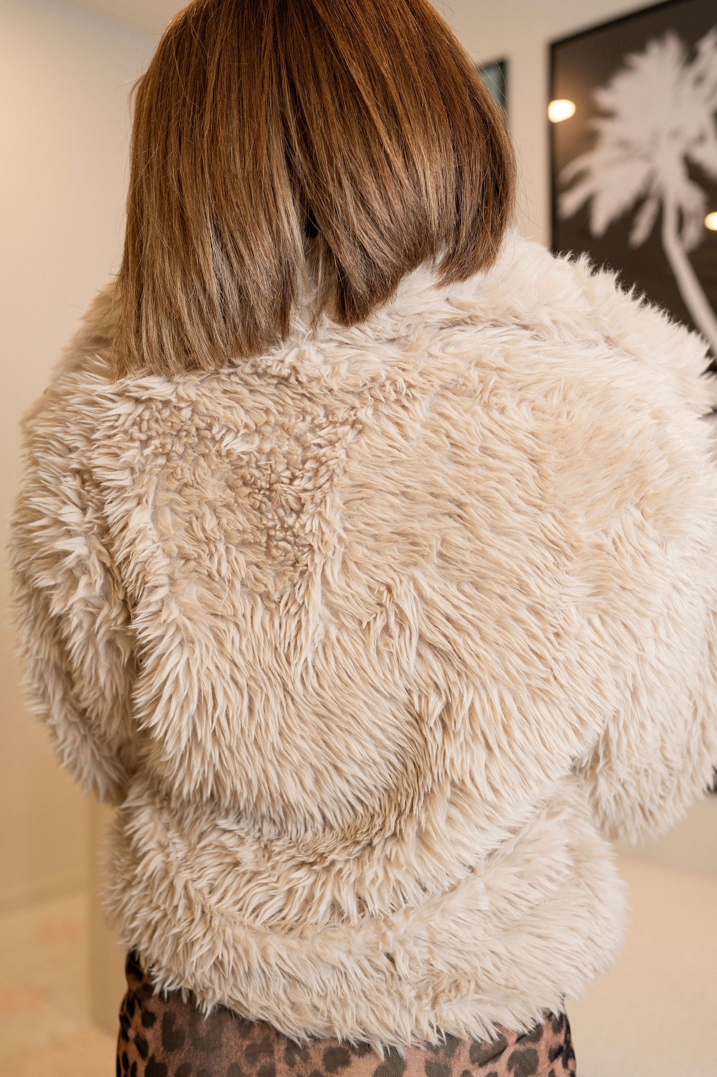 Center Of Attention Fur Coat [MULTIPLE COLORS]