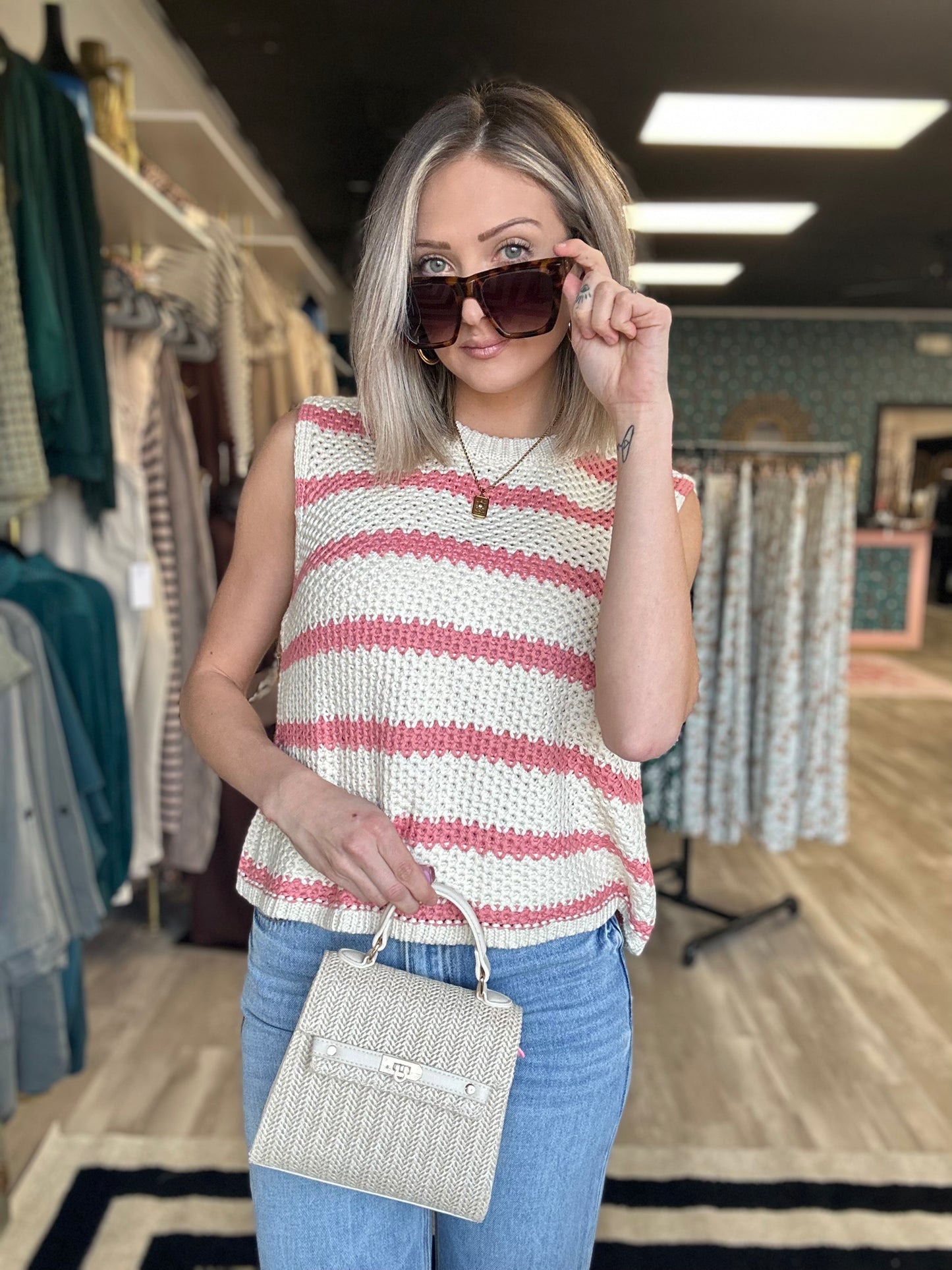 Sweetly Surprised Knit Top