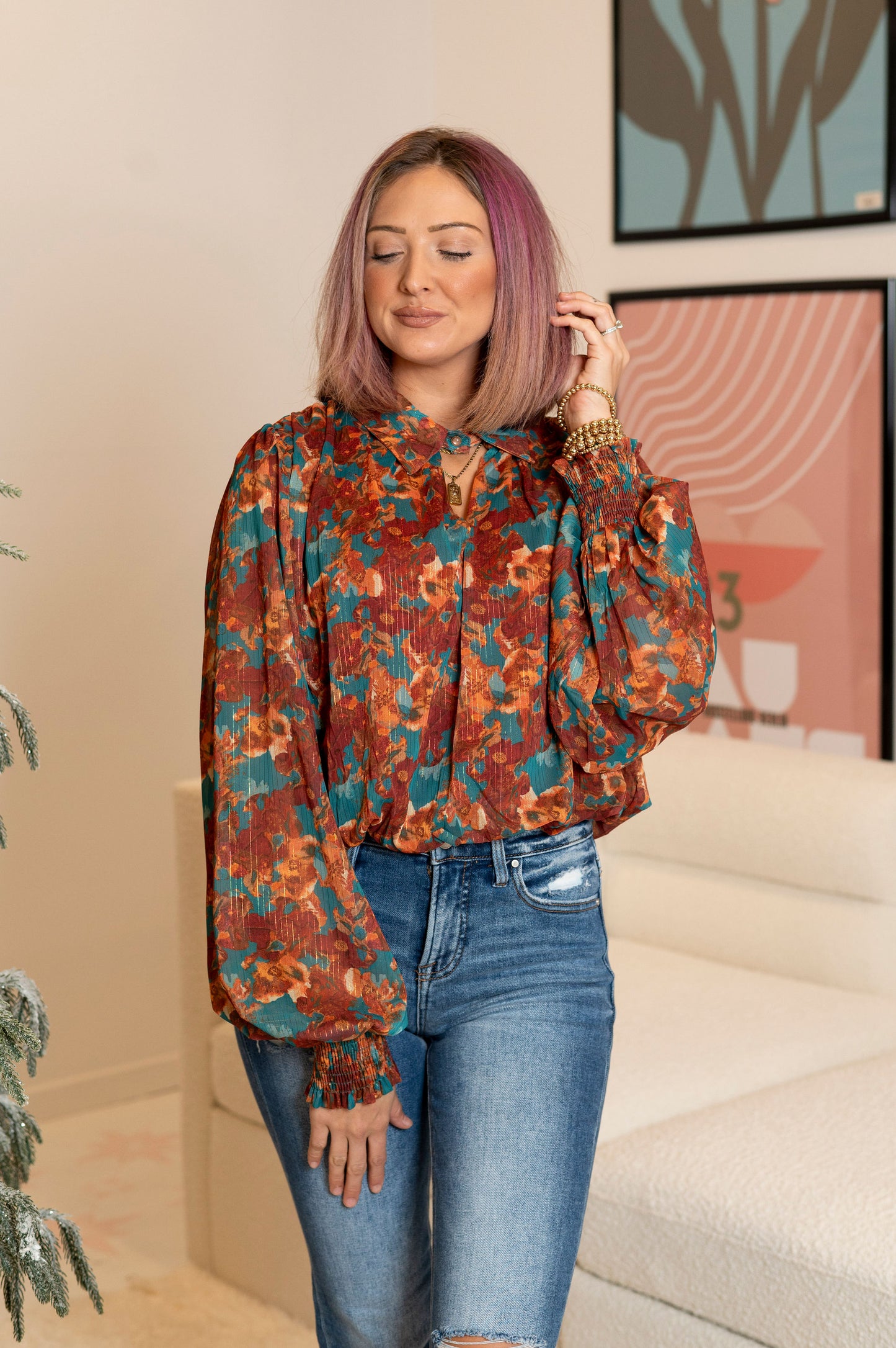 Season Of Blooms Blouse