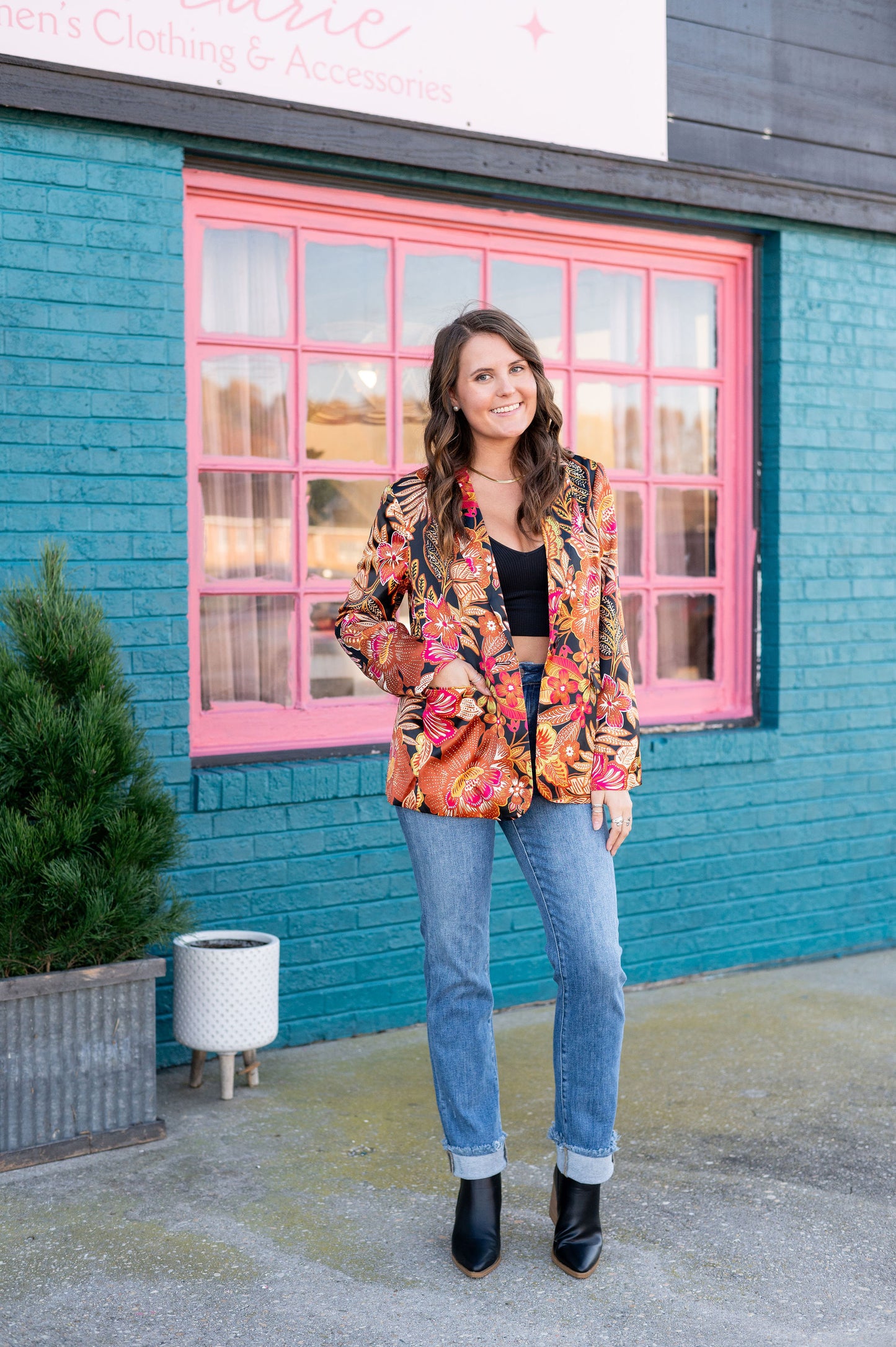 Flawless Icon Floral Blazer